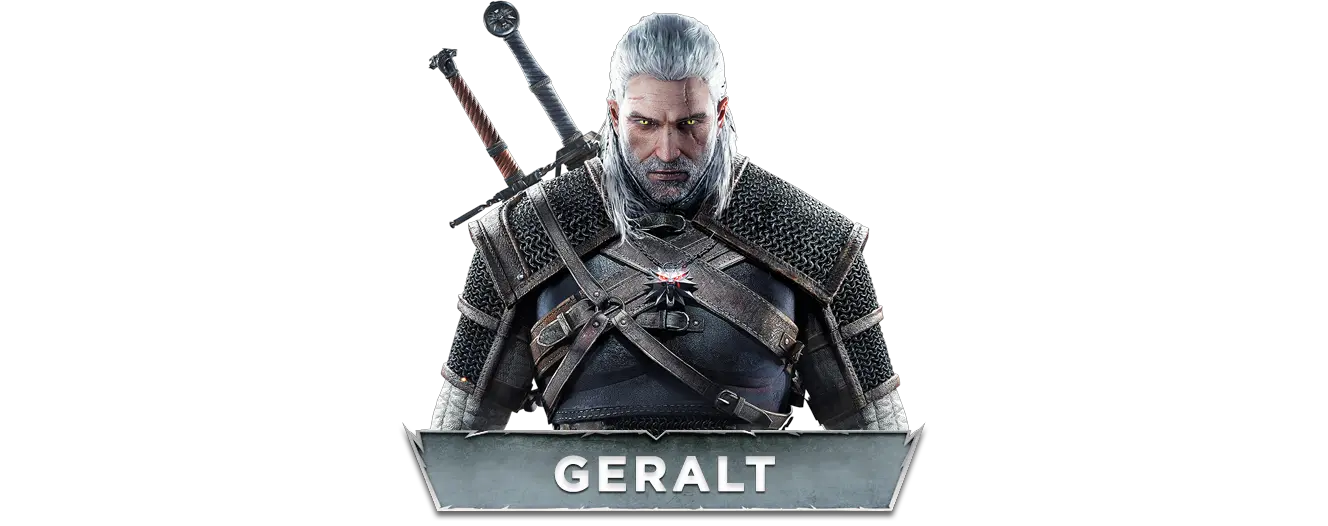 Download Geralt Of Rivia Is A Witcher Geralt Png Witcher Png