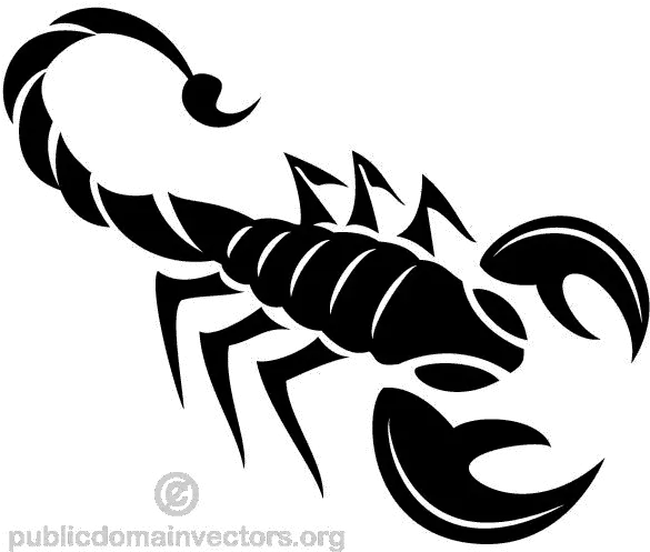 Black Scorpio Png Image Background Scorpion Clipart Scorpion Png