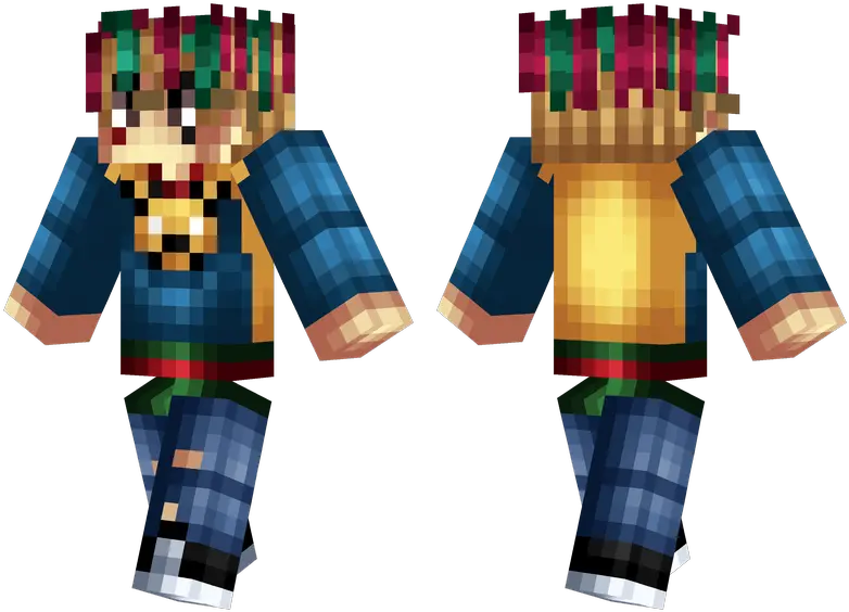 Lil Pump Minecraft Skins Cool Minecraft Skins Png Lil Pump Png