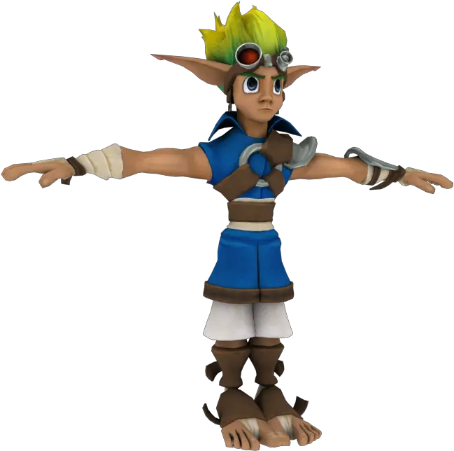 Playstation 2 Jak And Daxter Jak The Models Resource Jak Jak And Daxter Png Playstation 2 Png