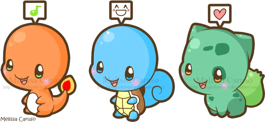 Download Hd 45 Images About Fluffy Chibi Squirtle Bulbasaur Charmander Png Bulbasaur Transparent