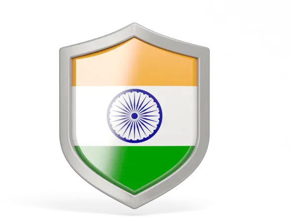 Shield Icon Illustration Of Flag India Indian Flag Shield Png Icon Of India