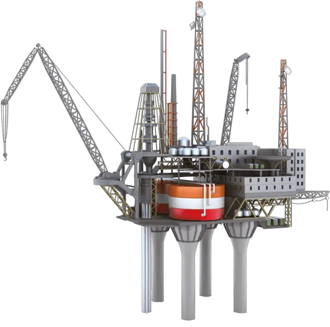 Oil U0026 Gas Oil Platform Png Oil Rig Png