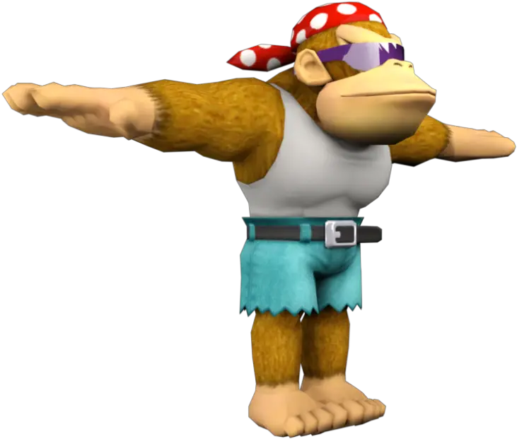 Mobile Mario Kart Tour Funky Kong The Models Resource Funky Kong Model Png Mario Kart Tour Icon