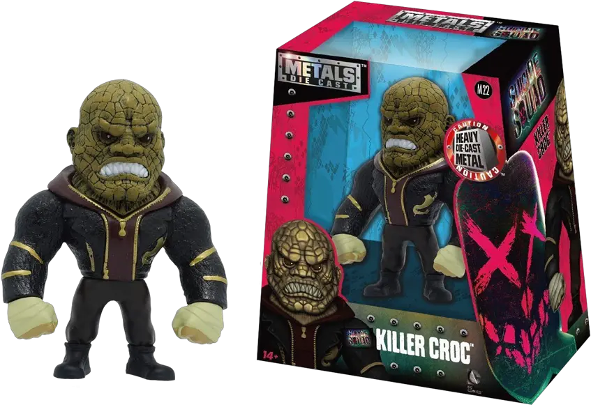 Killer Croc Png Suicide Metals Die Cast Suicide Squad Killer Croc Funko Pop Suicide Squad Png