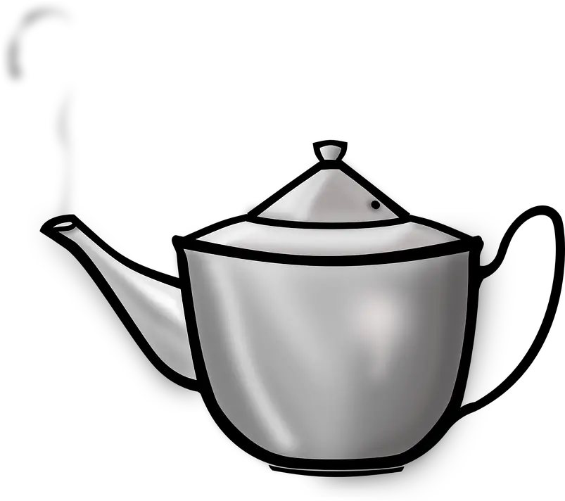 Download Kettle To Boil Water Smoke Tea Pot Clip Art Png Kettle Png