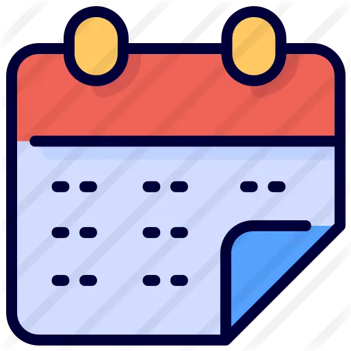 Calendar Free Time And Date Icons Horizontal Png Calendar Icons Png