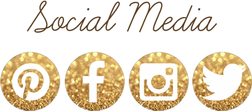 Download Social Media Gold Facebook And Instagram Logo Png Gold Social Media Logo Png Instagram Logo Image