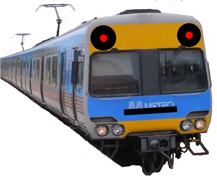 Comeng 666m Electric Locomotive Png Train Png