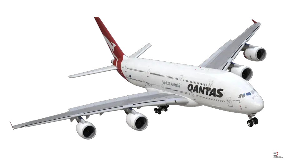 Qantas Plane Png Image Plane Transparent Background Airplane Png