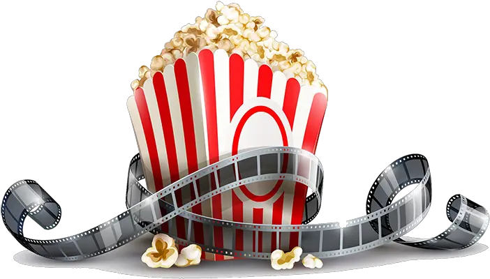 Watching Movies Transparent Png Popcorn And Film Png Movies Png