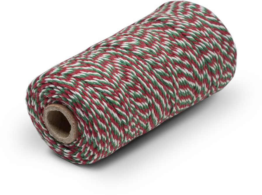 Bakers Twine 100 Cotton Christmas Red Green U0026 White Thread Png Twine Png