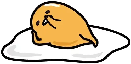 Gudetama Whatsapp Stickers Gudetama Whatsapp Sticker Png Gudetama Transparent