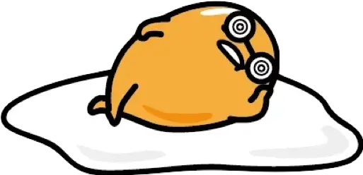 Telegram Sticker 35 From Collection Gudetama For Svikipiki Png Gudetama Transparent