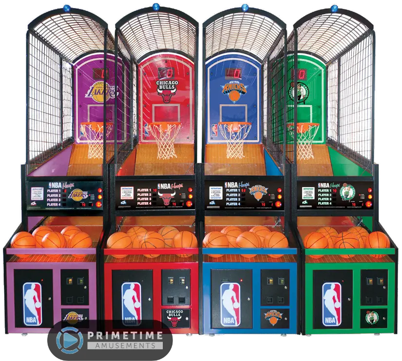 Nba Hoops Basketball Primetime Amusements Nba Png Nba Logo Player