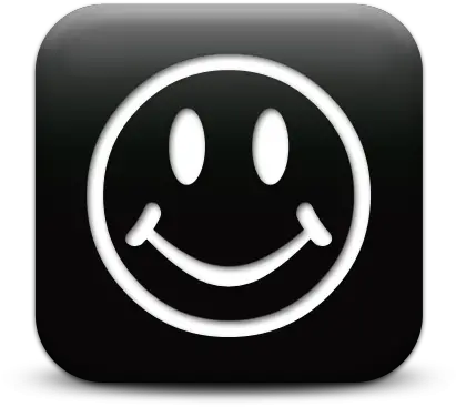 127975 Simpleblacksquareiconsymbolsshapessmileyhappy2 Carinha Feliz De Computador Png Icon Symbole