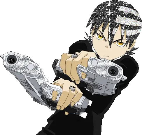 Myspace Death The Kid Png Gun Icon Anime Gif