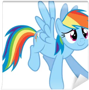 Wall Mural Rainbow Dash Pixershk Rainbow Dash My Little Pony Happy Png Rainbow Dash Icon