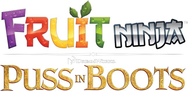 Fruit Puss In Boots Fruit Ninja Puss In Boots Logo Png Fruit Ninja Icon