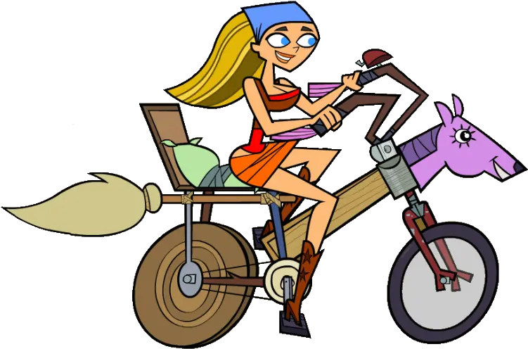 Lindsayu0027s Bike Total Drama Lindsay Run Full Size Png Total Drama Lindsay Bike Run Png