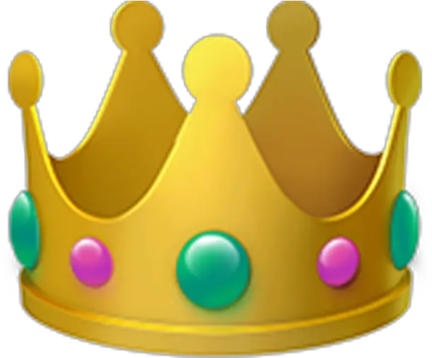 Crown Yellow Queen Crownqueen Emoji Sticker By Jang Crown Emoji Transparent Background Png Queen Crown Transparent Background