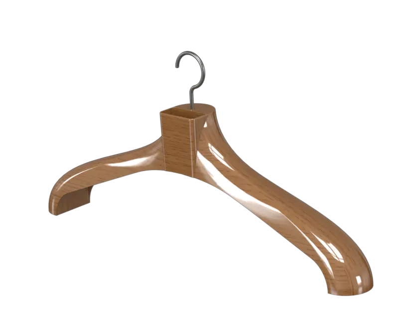 Cabide Com Porta Sachê Coat Hanger 3d Cad Model Library Cabide 3d Png Hanger Png