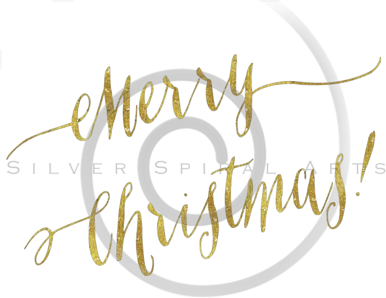 Christmas Quotes Transparent Png Merry Gold