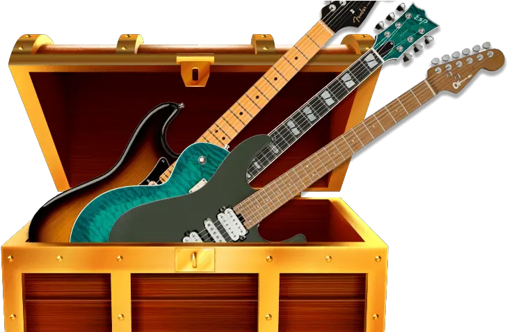 Treasure Trove Electric Guitars Png Vintage V100mrpgm Icon Series