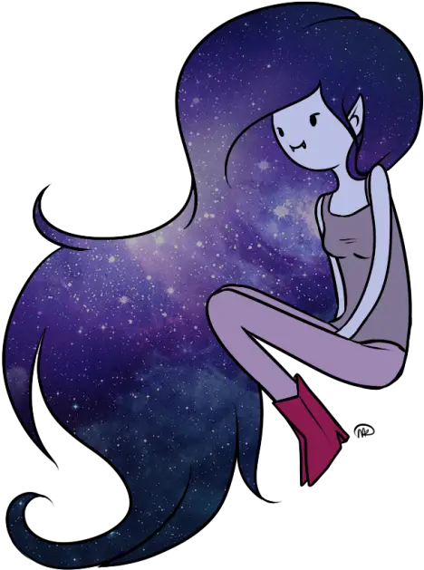 Vampire Fangs Tumblr Transparent Download Hora De Aventura Galaxy Marceline Adventure Time Png Fangs Transparent