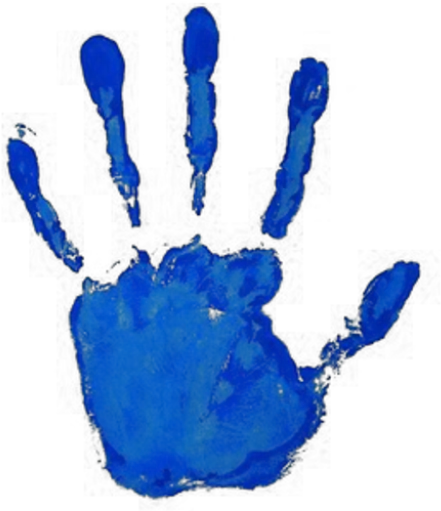 Cropped Handprinticonpng U2013 Mornings With Mommy La Porte Child Hand Print Paint Transparent Print Icon Png