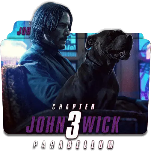 John Wick Chapter 3 Folder Designbust John Wick And His Dog Meme Png John Wick Transparent