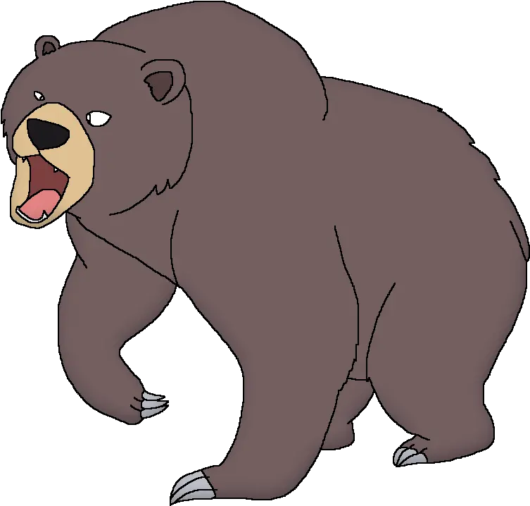 Wildlife Animal Pedia Wiki Cartoon Png Brown Bear Png