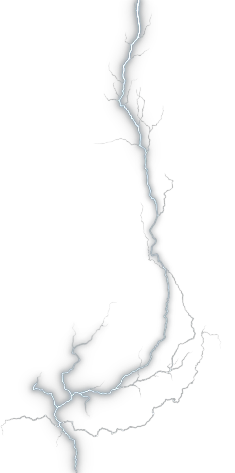 Blue Lightning Effect Png