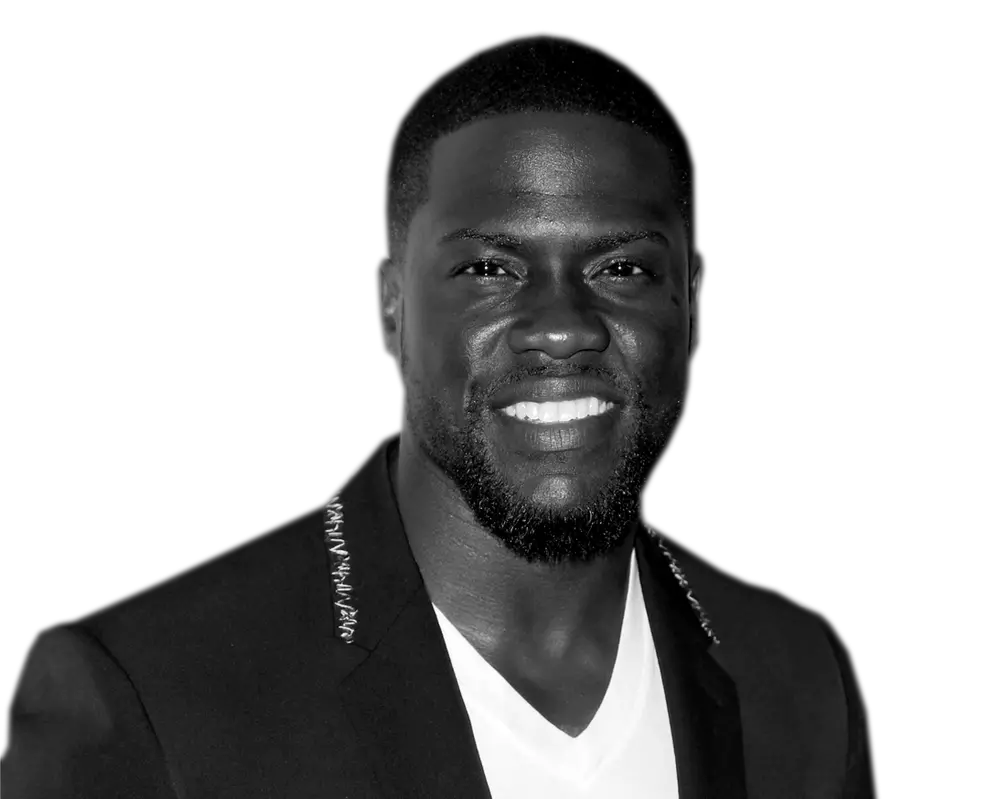 Png Free Image Kevin Hart Black And White Hart Png