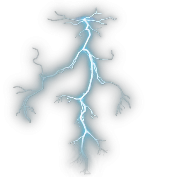 Zeus Lightning Bolt Png