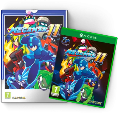 Mega Man 11 Collectoru0027s Edition Xbox One Pixu0027n Love Publishing Mega Man Game Collection Xbox One Png Mega Man Transparent