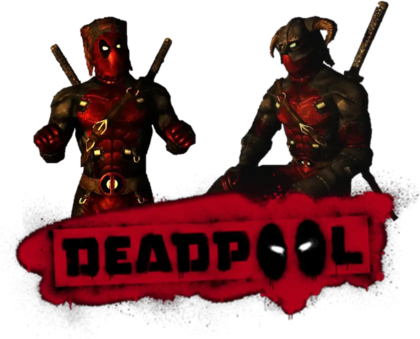 This Mod Adds A Unique Set Of Armour To Logo Deadpool Png Deadpool Transparent Background