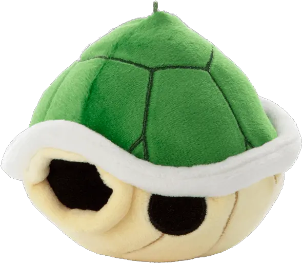 Nintendo Mario Kart Green Shell Clipon Plush Super Mario Koopa Shell Plush Png Mario Kart Png