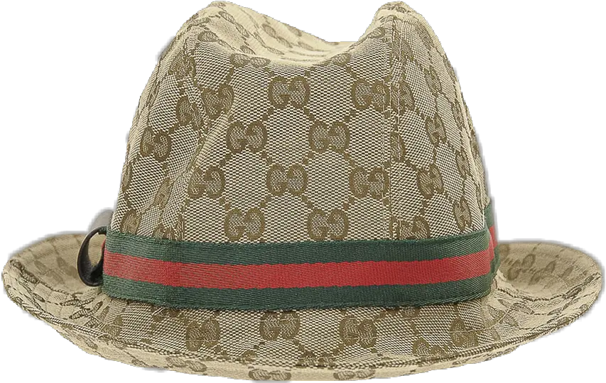 Download Guccifedora Fedora Guccihat Gucci Hat Png Fedora Transparent