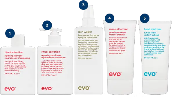 Repair Damaged Hair This Summer With Evo Heat Protection Spray Png Icon Leave In Conditioner