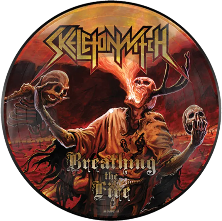 Skeletonwitch Breathing The Fire Picture Discs Coming In Thrash Metal Wallpaper Mobile Png Power Folder Icon