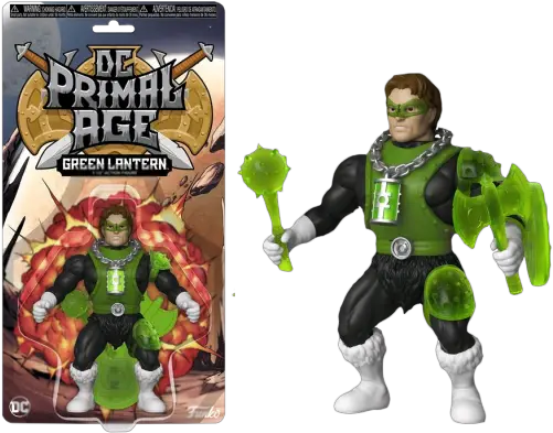 Dc Primal Age Green Lantern 55 Inch Action Figure Funko Dc Primal Age Png Green Lantern Transparent