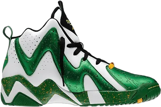 Kamikaze 2 U0027seattle Supersonicsu0027 Reebok V47579 Goat Basketball Shoe Png Seattle Supersonics Logo