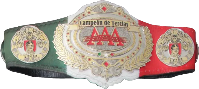 Fileaaa Triostitlepng Luchawiki Emblem Championship Belt Png