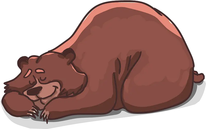 Sleeping Bear Clipart Transparent Sleeping Bear Clipart Png Bear Clipart Png