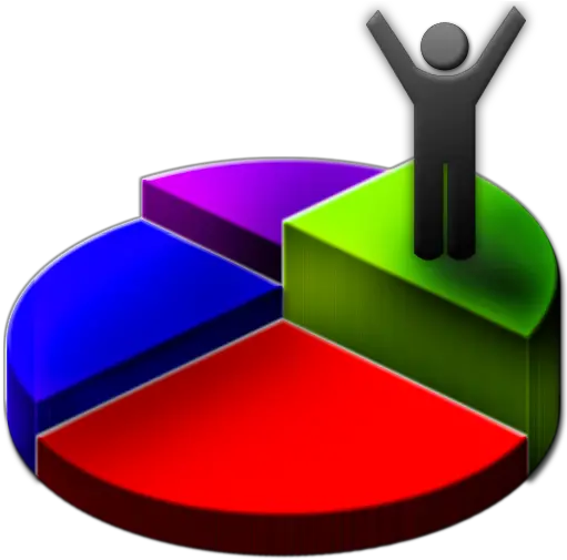 3d Pie Chart 3d Transparent Png Pie Chart Icon