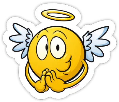 Angel Emoji Devil And Angel Emoticon Gif Png Angel Emoji Png