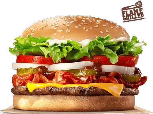 Pin Burger King Whopper With Cheese Png Burger King Png