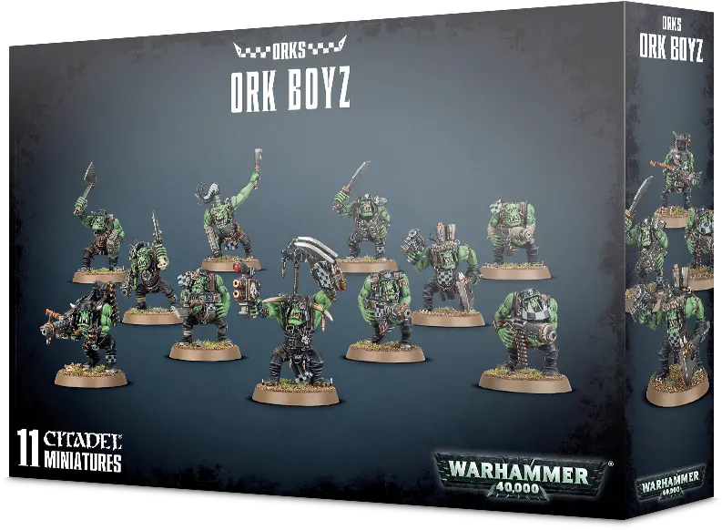 Ork Boyz Warhammer Ork Boyz Png Army Men Png