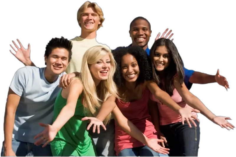 Young People Group Png Free Download Mart Young People Png Group Of People Png